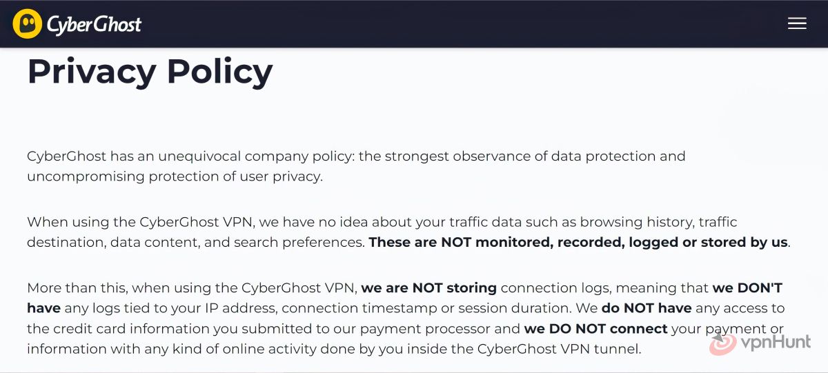 is cyberghost safe