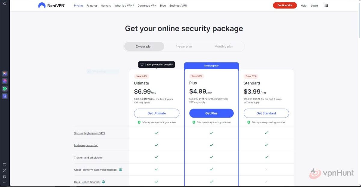 surfshark yearly price